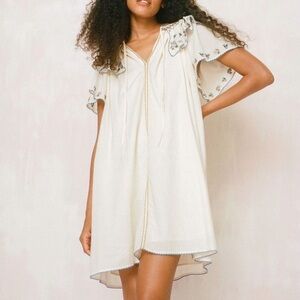 NWOT Christy Dawn The Lynette Cotton Embroidered Dress size US S